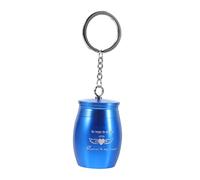 POPETPOP Pet Cinerary Casket Exquisite Pet Ash Can Bone Ash Can Titanium Steel Key Pendant