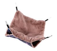POPETPOP Pet Comfort Sleep Bag Chinchilla Resting Bed Guinea Pig Beds Multi-purpose Hamster Hammock for Winter