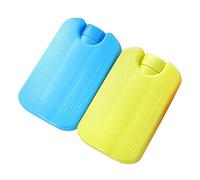 POPETPOP Pet Cooling Ice Boxes for Hamsters 2pcs 150ml Colorful Plastic Cooling Pack Summer Heat Relief Small Animal Cooler Color