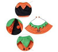 POPETPOP Pet Cosplay Cape Dog Halloween Outfit Double-sided Cloak m Size Breathable Comfortable Pet Party Garment