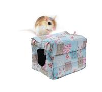 POPETPOP Pet Hammock for Guinea Pig and Hamster Warm Hanging Bed Soft Cotton Material for Small Animals for Cage Use