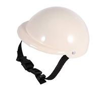 POPETPOP Pet Helmet Safety Hat with Soft Padding Small Dog Hard Hat for Sun and Rain Protection Puppy Dog Motorbike Helmet with Chin Strap Pet Supplies Accessory