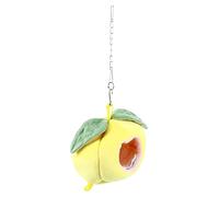 POPETPOP Pet Sleep Bag Winter Warm Nest Hanging Hammock for Hamster Cotton and Fruit Pattern