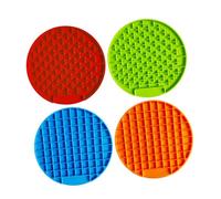 POPETPOP Pet Slow Eating Mat Dog Food Mat Silicone Pet Feeder Boring Happy Meal