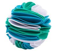 POPETPOP Pet Sniff Balls Felt 15Cm Slow Feeding Snuffle Ball for Puppy Training and Indoor Use