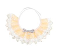 POPETPOP Pet Towel Cat Collar for Cats Dog Scarf Lace Pet Scarf Breathable Material