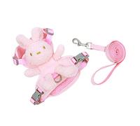 POPETPOP Pet Walking Rope Outdoor Per Harness and Leash Adjustable for Small Puppy Harness Ferret Cat and Leash for Live Animals and for Dogs No