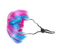 POPETPOP Pet Wig for Dogs and Cats Halloween Costume Accessory for Parties and Cosplay Lightweight and Comfortable Pet Headdress