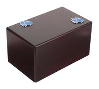 POPETPOP Pet Wooden Urn for Dog Cat Ashes Memorial Cremation Urn Secure Seal for Home Funeral Services