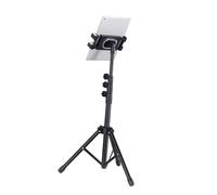 POPETPOP Phone and Tablet Bracket Triangular Stand Universal Laptop Holder Desktop Supporter for Office and Home Use Black