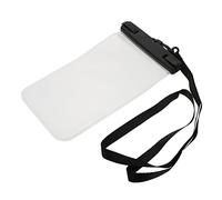 POPETPOP Phone Storage Bag Transparent Touchscreen Pouch with Hanging Rope Cellphone Dry Bag for Swimming and Outdoor Use Black Protective Case
