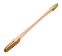 POPETPOP Piano Tuning Fork Mute Tool Tuning Aid High Accuracy Rubber Stainless Steel Beige Double Ended Stop for Musical Instruments