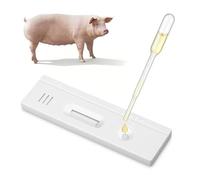 POPETPOP Pig Pregnancy Test Kit, Animal Early Detection Cassette for Sow Breeding, Veterinary Farm Supply Tubing Equipment, Dog and Cat Testing Tool