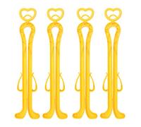 POPETPOP Plastic Boot Shaper Hanger 4 Pcs Set Hard Plastic with Two Clips