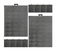 POPETPOP Plastic Canvas Mesh Sheets for Embroidery and Creative Projects 10pcs Black Burr-Free Surface, Can be Cut Easily, for Cross Stitch and Needlepoint Crafts
