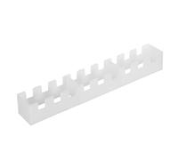 POPETPOP Plastic Petri Dish Rack for Lab with Multi-grid Structure and Multi-layer Design, Space-saving Chemical Resistant Holder for Cell Culture Dishes, for School Science Classes
