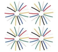 POPETPOP Plastic Shoelace Tips Heat Shrink Tubing for Jogger Pants Cord and Drawstring Ends, No Sewing Required, Prevent Fraying, for Running and DIY Shoelace Repair