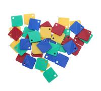 POPETPOP Plastic Square Needle Threader Portable Size 40pcs Compact Sewing Tool with Wire Loop, Safe and Easy Threading for Small Eye Needles for DIY Sewing and Embroidery