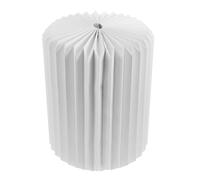 POPETPOP Pleated Paper Folding Lampshade Hanging Light Cover, Simple Style Paper Lamp Shade Accessory for Home Use, Modern Origami-Inspired Decorative Light Cover