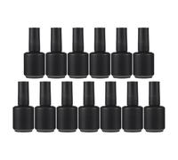 POPETPOP Polish and Design Environmentally Convenient Lid with Friendly Nail 13pcs Glass Bottles 15ml Refillable Nail Gel Containers Material for Manicure Storage