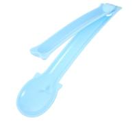 POPETPOP Portable Cat Food Spoon with Cat Claw Shape Small and Lightweight Plastic Reusable Feeding Spoon Safe and Practical