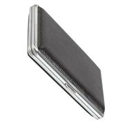 POPETPOP Portable Cigarette Case for Smokers, Metal Storage Box with Pressure-Resistant and Moisture-Proof Features for Tobacco Pouches and Cigarettes