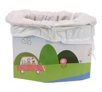 POPETPOP Portable Foldable ’s Toilet with Lid, Small Travel Potty for Car and Outdoor Use, Lightweight Emergency ’ Commode for Camping and Road Trips