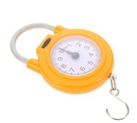 POPETPOP Portable High Precision Electronic Suitcase Scale with Hook 10kg Capacity Lightweight Plastic and Metal Travel and Home Use Spring Scale