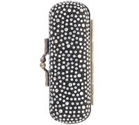 POPETPOP Portable Lipstick Storage Case with Mirror, Antique Plating Alloy Makeup Organizer Box, Multi-Functional Design for Travel and Vanity Use