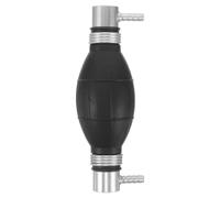 POPETPOP Portable Manual Fluid Transfer Pump with Dual-bent Head for Engine Oil and Diesel, Rubber and Plastic Construction, No Electricity Required, for Automotive and Lawn Mower Use