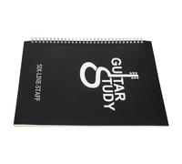 POPETPOP Portable Music Notebook for Guitar Beginners with Tear-off Pages and Waterproof Paper, Lightweight Coil Design Sheet Music Book for Outdoor Use and Can be Put into Backpack