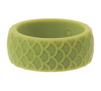 POPETPOP Portable Silicone Ring Fitness Ring Simple Design Silicone Wear-resistant Material Flexible Breathable for Men Outdoor Sports Diving Swimming