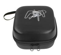 POPETPOP Portable Stove Head Bag Eva Storage Box with Handle | Black, Wear-resistant Build, Built-in Pockets, Large Capacity, Easy to Carry for Outdoor Cooking Gear