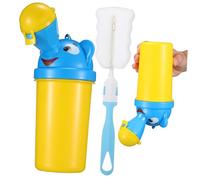 POPETPOP Portable Urinal for Boys Compact Travel Potty Made of Abs Pee Training Toilet for Outdoor Camping Car Trips and Home Use Random Color