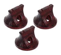 POPETPOP Practical Accessories Structure Bridges Wooden Sturdy Erhu 3pcs and Hole Bottom Design, Material the Sound of Erhu for Musical Instrument
