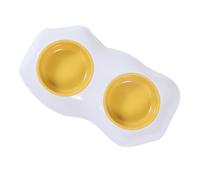 POPETPOP Practical Knock Bowl Cat Food Feeder Dog Food Bowl Pet Feeder Easy Wash