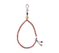 POPETPOP Practical Phone Lanyard Cell Phone Hanging Rope for Key Ring Keep Small Items Safe and Handy Easy to Attach and Detach Agate Material Chinese Style Beautiful Color Delicate Design