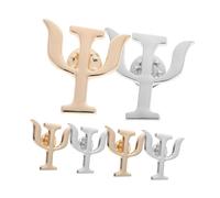 POPETPOP Psychology Symbol Brooch Pin 1.18 Inch Vintage Alloy Lapel Badge Reliable Clasp for Medical Professionals Psychiatrists and Nurses on Coats Jackets and Shawls