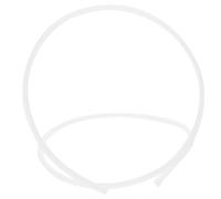 POPETPOP PTFE Tube for 3D Printer Filament 3mm 4x6mm Milky White 1 Meter Filament Tubing Replacement for 3D Printer Accessories and Extruder Guide