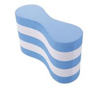 POPETPOP Pull Buoy Swim Training Leg Float for Adults, Blue-white Swimming Float Board 23.7x15x7cm, Swim Aid Tool for Pool and Water Sports Practice