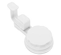 POPETPOP Punch-Free Wall-Mounted Suction Cup Hook with Strong Bearing Capacity and No Surface Damage, Reusable Abs Material Hook for Bathroom and Kitchen, for Bathrobes and Aprons Hanging