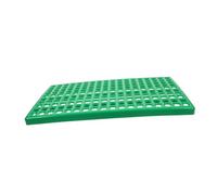 POPETPOP Rabbit Cage Base Plate Pet Cage Isolation Mat for Bunny Rat Chinchilla Drain Pad Circular Green