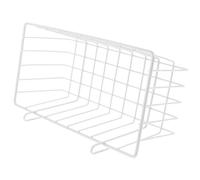 POPETPOP Rabbit Hay Feeder Hanging Rack Large Capacity for Pet Cage Washable Wire Storage Basket Rack for Bunny Feeder in Indoor Guinea Pig Cage