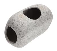 POPETPOP Realistic Fish Cave Decor for Aquarium Large Lava Rock Ornaments Fish Tank Cave Betta Tank Decoration
