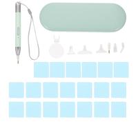 POPETPOP Rechargeable Gem Dotting Pen Kit with Luminous Design and Stainless Steel Tip, Plastic Body Suitable for DIY Cross Stitch and Gem Art