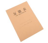 POPETPOP Record Book Inventory Book Paper Accounting Ledger for Daily Business Needs and Workspace, Efficient Review and Easy Data Entry, Elegant Minimalist Design