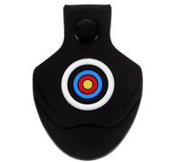 POPETPOP Recurve Pad Rubber Protector Limb Tip for Traditional | Flexible Rubber, Snap Button Installation, Easy to Fit, Black Finish, Protects Limb Tips, Assorted Style