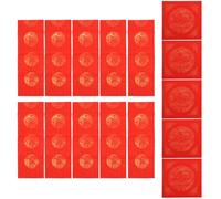 POPETPOP Red Couplet Paper Chinese Calligraphy Paper Lightweight Multi-functional Thickened for Duilian Door Painting