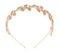 POPETPOP Renaissance Leaf Headband Women Gold Alloy Bridal Tiara Wedding Hair Accessories