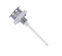 POPETPOP Replacement Tank Button Round Abs Flush Button Single Channel Sturdy Compatible with Most Home Toilet Tank Cistern Lid Hole Bathroom Repair Part Random Color